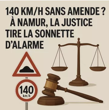 ⚖️ 140 km/h Without a Fine? In Namur, Justice Sounds the Alarm