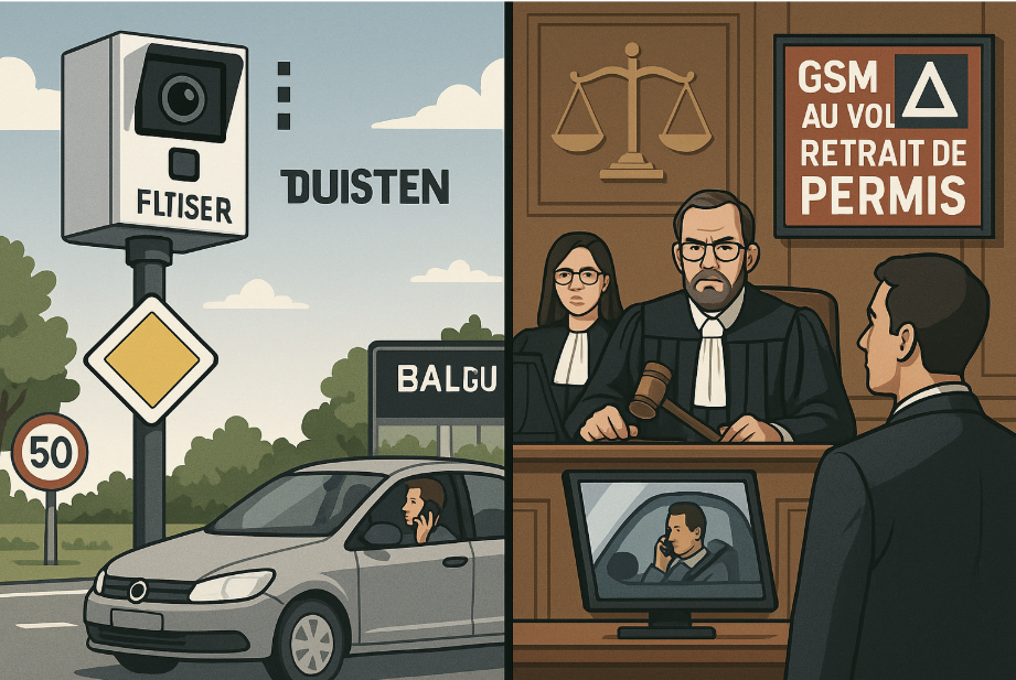 📵 Focusflitser and Court Summons: The Crackdown on Mobile Phone Use While Driving Intensifies in Belgium… and Beyond
