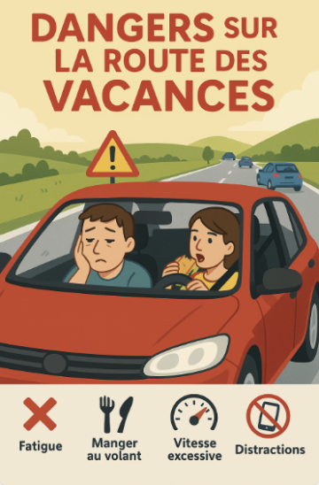 🚗 Sécurité routière : ces règles trop souvent négligées avant les départs en vacances