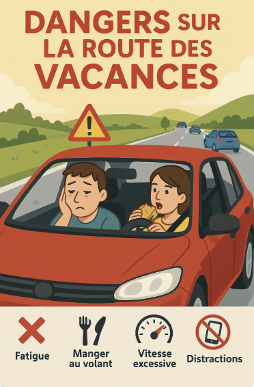 🚗 Sécurité routière : ces règles trop souvent négligées avant les départs en vacances