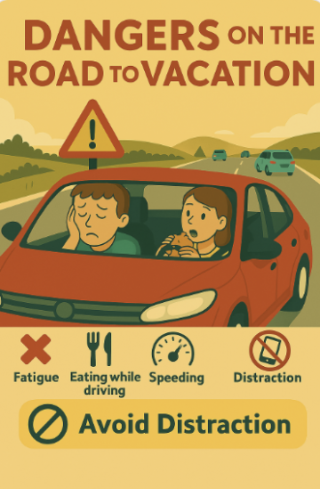 🚗 Road Safety on the Way to Vacation: Too Many Rules Ignored