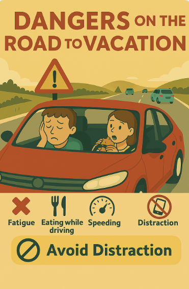 🚗 Road Safety on the Way to Vacation: Too Many Rules Ignored