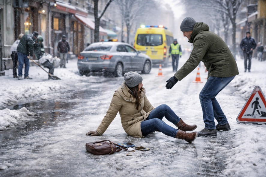 ❄️ Liability in the event of accidents caused by snow and ice in Belgium