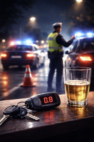 🚗 Alcohol achter het stuur: strengere aanpak sinds een week van kracht