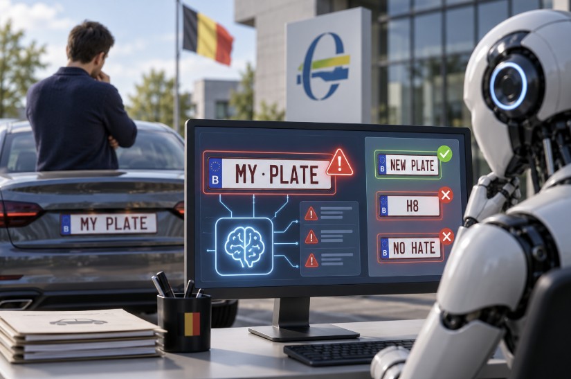 🚗 Plaques personnalisées : la DIV va utiliser l’intelligence artificielle pour détecter les combinaisons problématiques